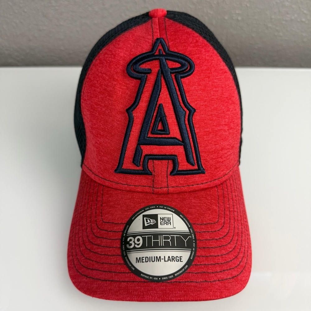 New Era Los Angeles Angels Neo 39Thirty Flex Baseball Cap Hat Men’s M-L